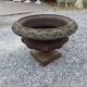 19th-century cast iron medical vase
