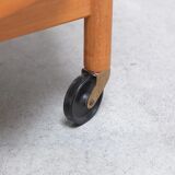 Serving trolley with reversible trays by Hans Bølling for Torben Ørskov, 1960s