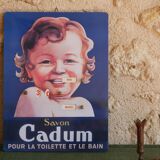 Cadum Soap Perpetual Calendar Plate