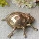 Bronze ladybug ashtray, 1960s
