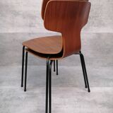 Set of 2 model 3103 Hammer chairs by Arne Jacobsen for Fritz Hansen, Denmark , 1969