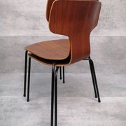 Set of 2 model 3103 Hammer chairs by Arne Jacobsen for Fritz Hansen, Denmark , 1969