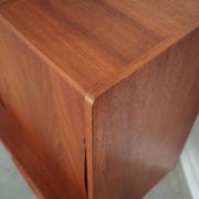 Teak highboard, Danish design, 1960s, production: Denmark