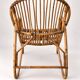 Vintage rattan armchair – 1960s/70s