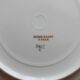 Six antique H&C porcelain dessert plates, Maison Ragot Lille, early 20th century