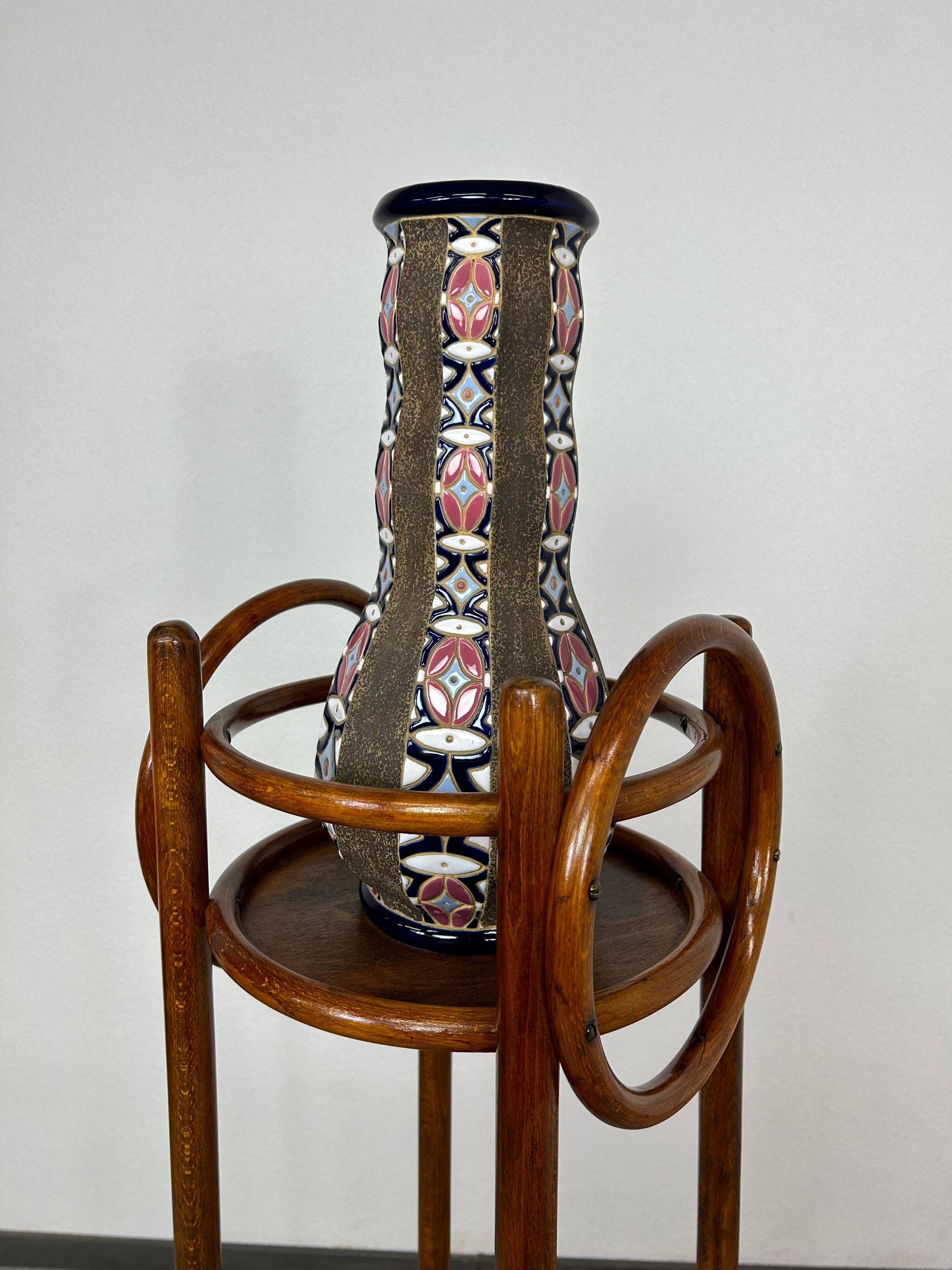 Bentwood side table attributed to Otto Wagner for Thonet.