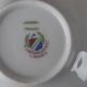 Set of 6 Art Deco coffee cups Lanternier Limoges