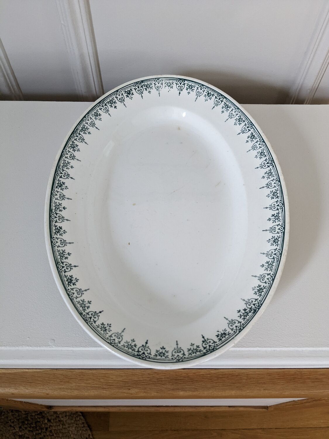 Oval dish saint amand