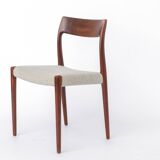 Set of 4 Niels Otto Møller Model 77 Chairs, Danish Mid Century Teak Dining