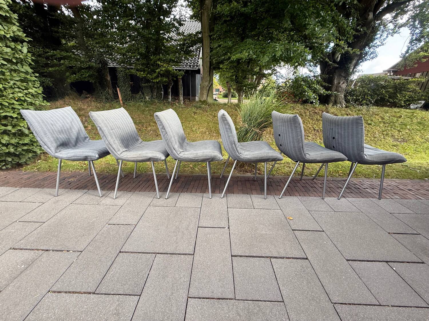 Ligne Roset set of 6 dining chairs