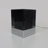 Fabbian Cubetto GU10 chrome/black table lamp