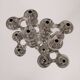 Set of 7 BMF "Orion" candle holders with foot
