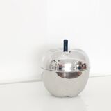 Silver apple ice bucket