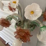 Wall lamp "Flowers" in Murano glass - 60s