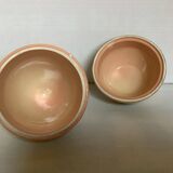 Candy box in the shape of an egg cracked ceramic