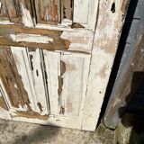 Old wooden door