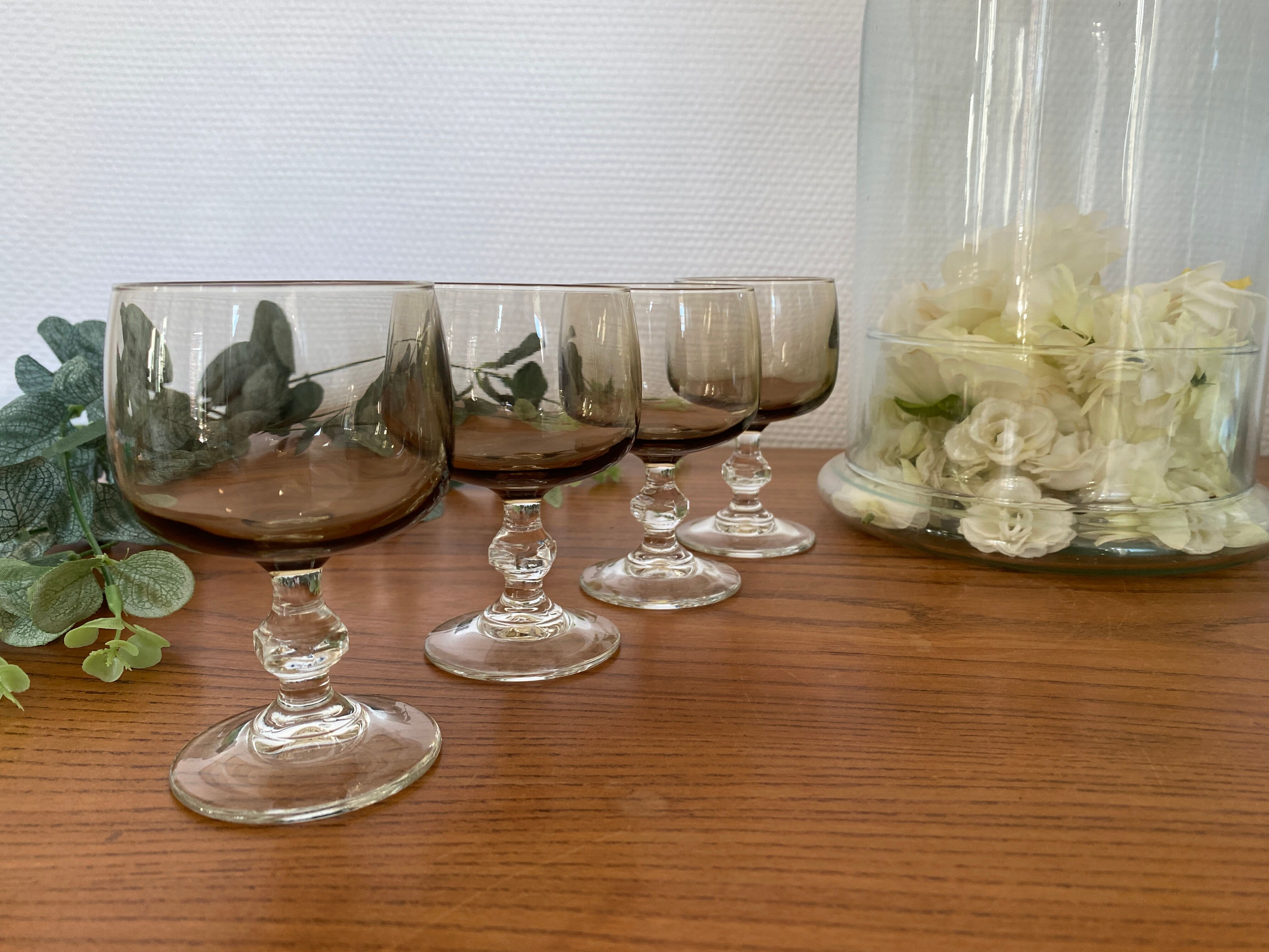 Set of 4 Luminarc wine glass model "Domaine"