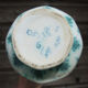 Antique vase & pot in green Delftware