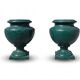 Paire de vases medicis XIXème en fonte