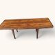 Vintage teak coffee table with a reversible top.