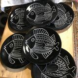 6 Robert Picault plates