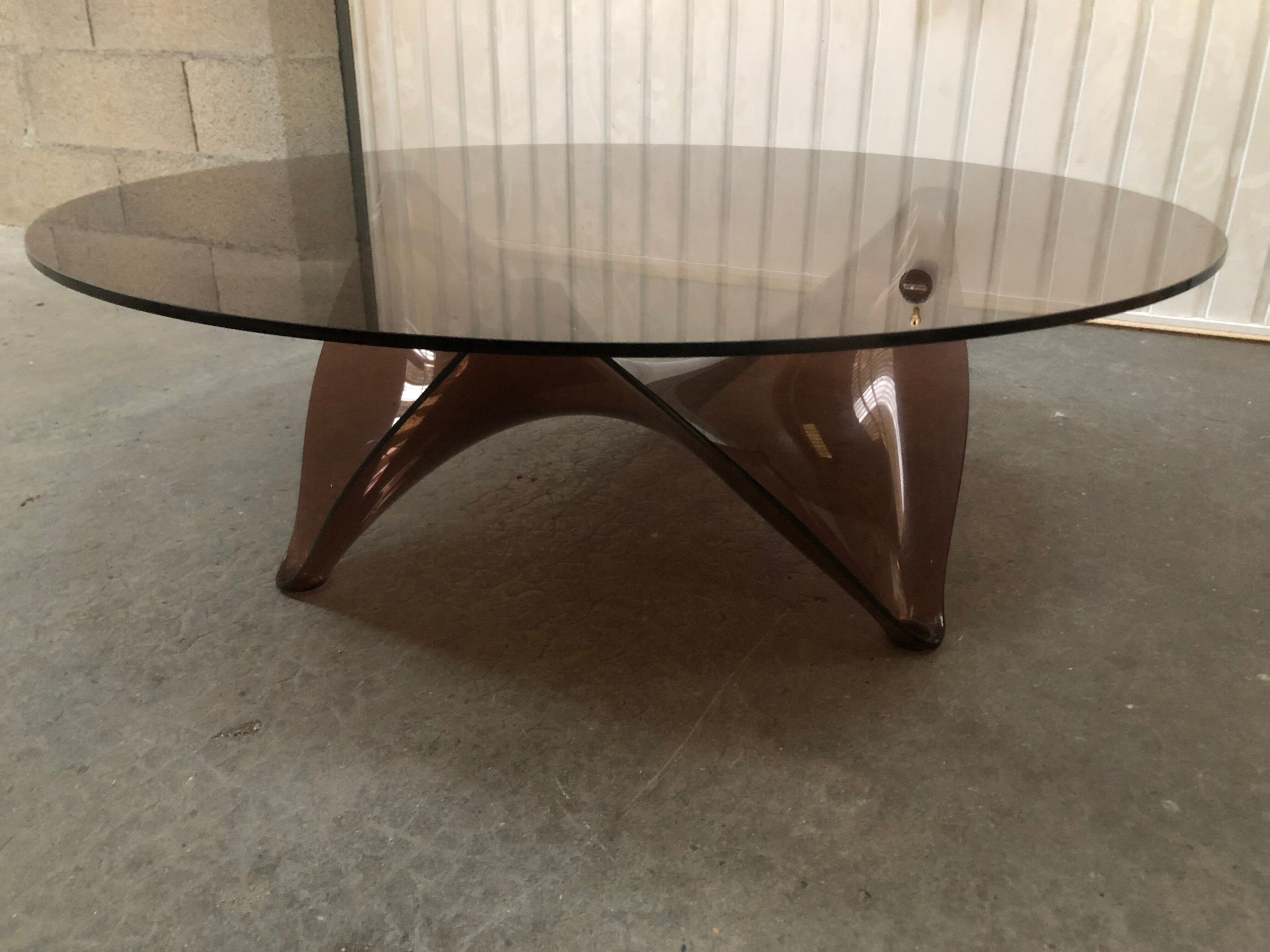 design coffee table from the 70s