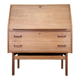 1960s 1970s teak secretary dresser Arne Wahl Iversen for Vinde Møbelfabrik