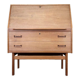1960s 1970s teak secretary dresser Arne Wahl Iversen for Vinde Møbelfabrik