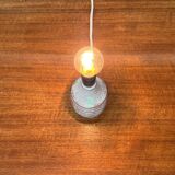 Mid-century modern studio pottery table lamp by Axella, 1960s.