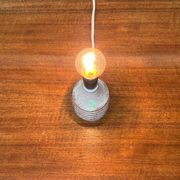 Mid-century modern studio pottery table lamp by Axella, 1960s.