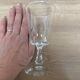 Set of 9 red wine glasses