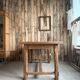 Vintage oak farmhouse table (renovated)