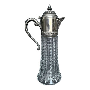 Verseuse carafe en cristal