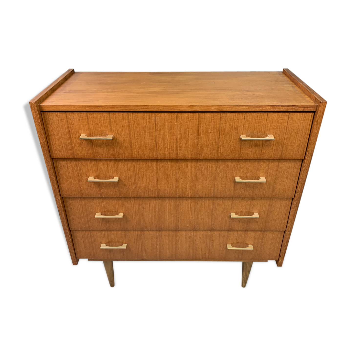 Vintage dresser with tapered feet