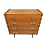 Vintage dresser with tapered feet