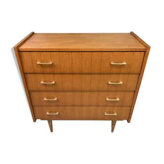 Commode vintage aux pieds fuselés