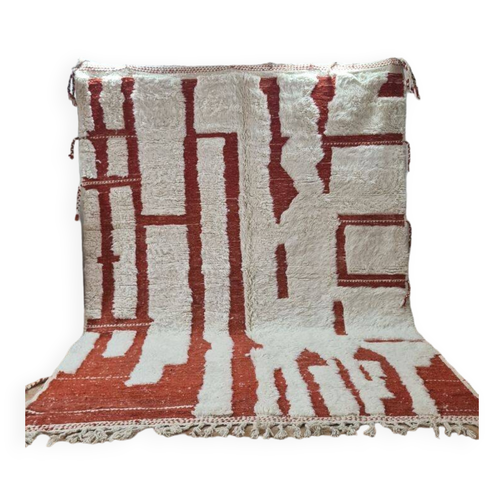 Handmade Beni Ouarain rug 300x200 cm