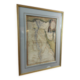 Map of Egypt 1762 under frame