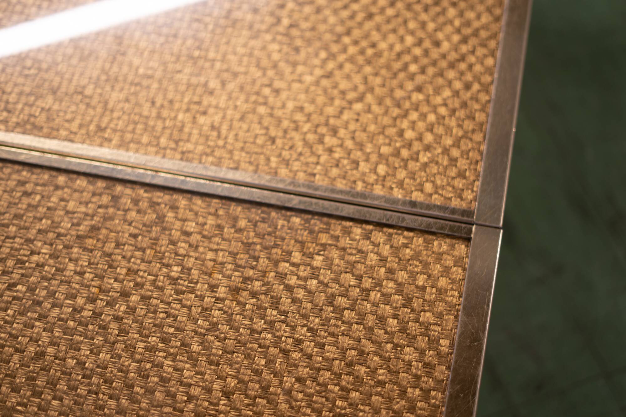 Coffee table bar Maison Lancel in the style of Willy Rizzo 1970.