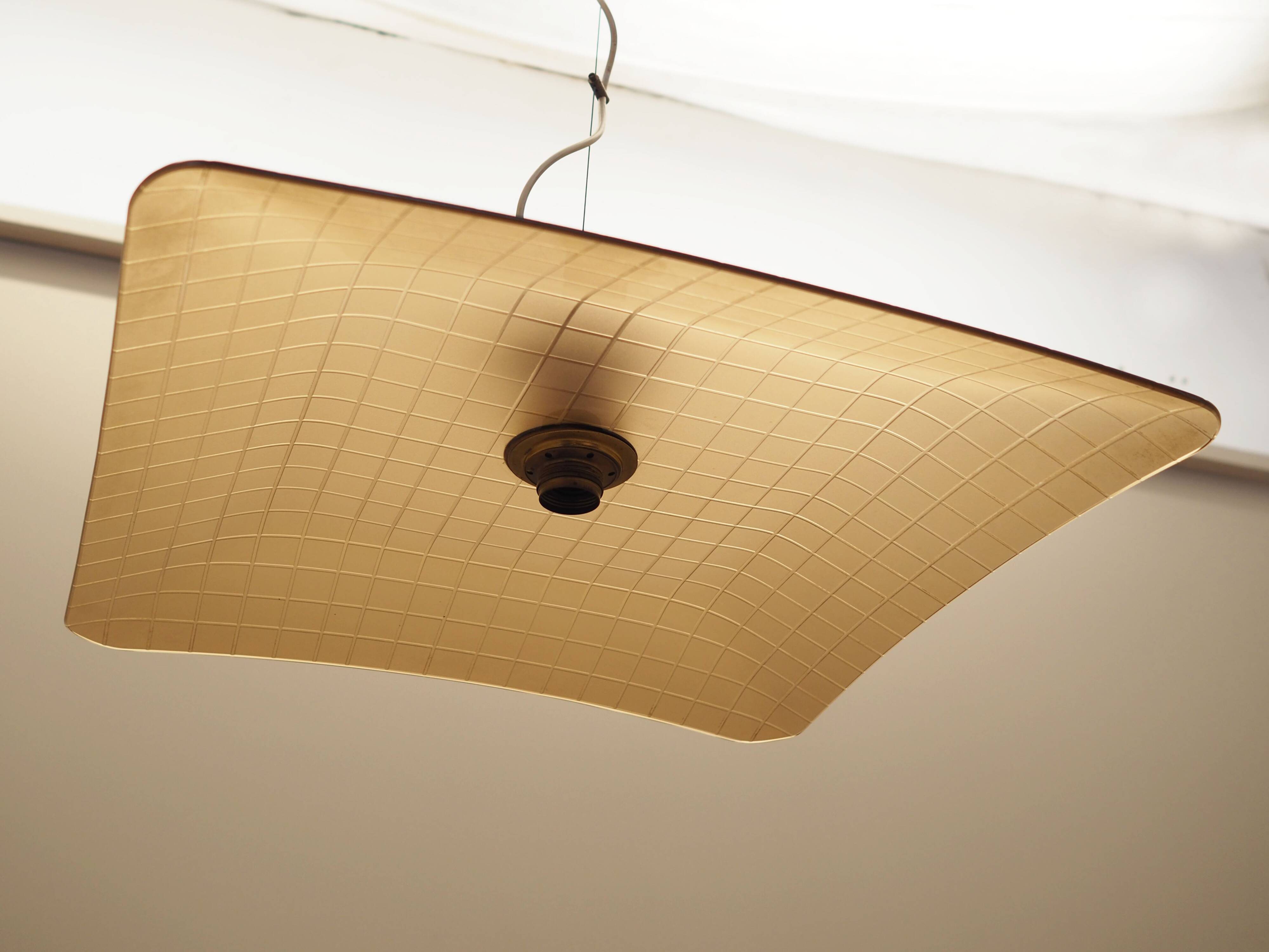 Pendant lamp, Italian design, 1970s, production: Italy