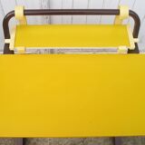 School desk and vintage chair