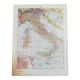 Old map of Italy from 1928