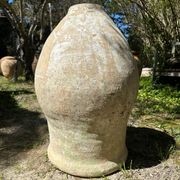 Ancient terracotta pottery jar from the 19th century
