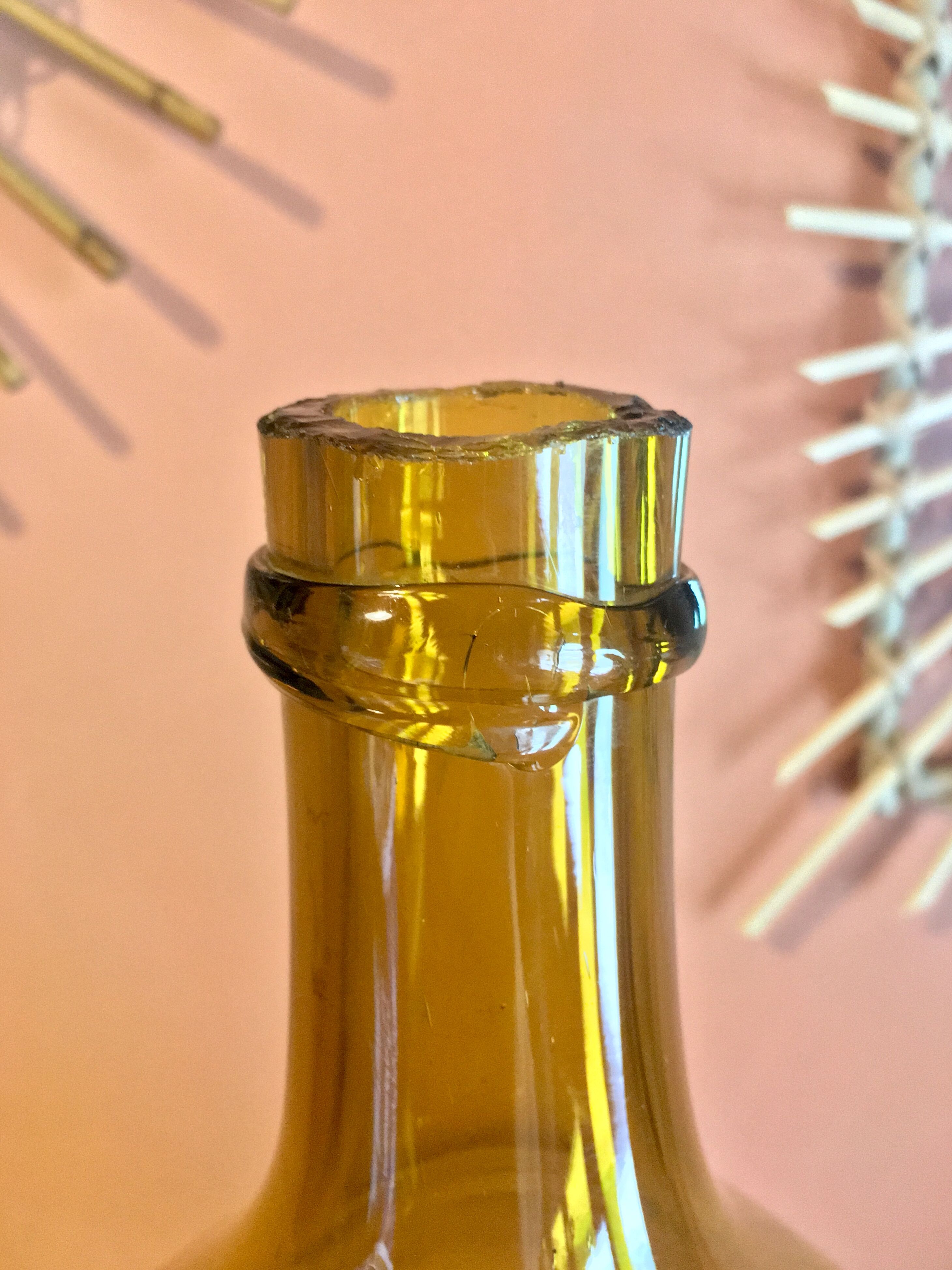 Old demijohn 19th 9l