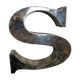Vintage sign letter