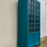 Parisian wardrobe glazed blue Peacock 1940