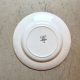 Flat plate in earthenware "Pablo", Digoin – Sarreguemines