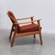 Danish pair of easy chairs in oak by Niels Koefoed, 1960s