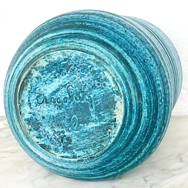 Blue vase Accolay series "Gallic"