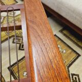 Danish teak Scandinavian sofa armchair set 1960